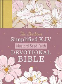 Cover image for Mustard Seed Faith Devotional Bible--Barbour Skjv [Mustard Yellow Bouquets]