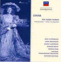Cover image for Lehar Merry Widow Highlights