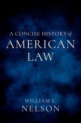 Cover image for A Concise History of American Law