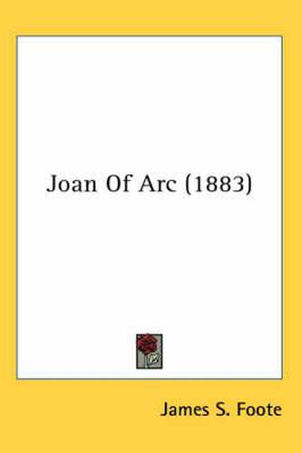 Cover image for Joan of Arc (1883)