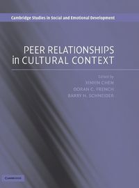 Cover image for Peer Relationships in Cultural Context