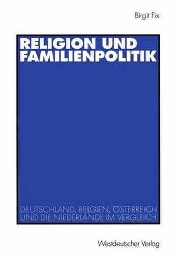 Cover image for Religion und Familienpolitik