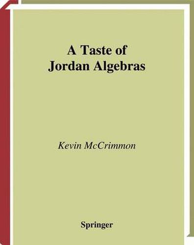 Cover image for A Taste of Jordan Algebras