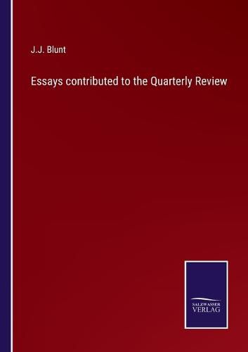 Cover image for Essays contributed to the Quarterly Review