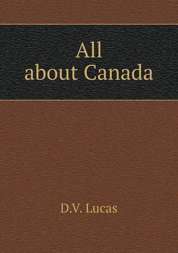 Cover image for All about Canada