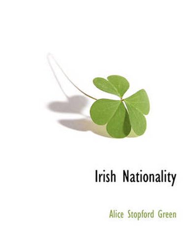Cover image for Irish Nationality