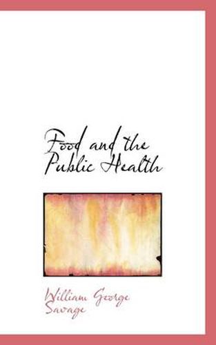 Cover image for Food and the Public Health