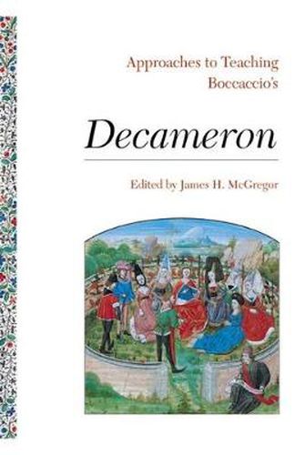 Cover image for Approaches to Teaching Boccaccio's Decameron