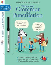 Cover image for Wipe-clean Grammar & Punctuation 7-8
