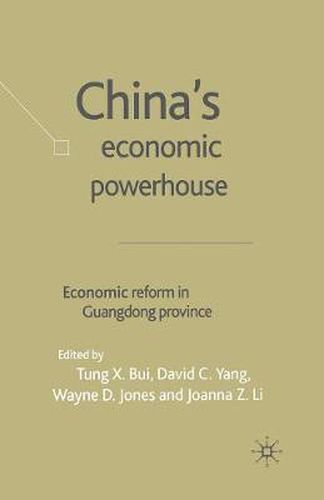 Cover image for China's Economic Powerhouse: Economic Reform in Guangdong Province