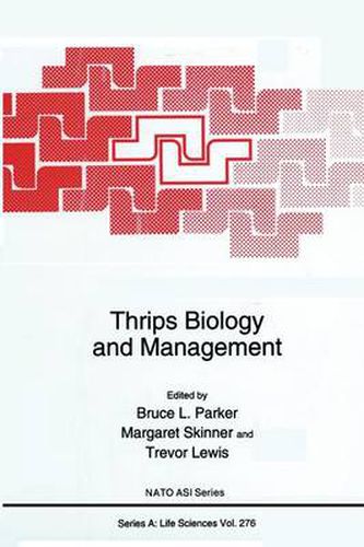 Thrips Biology and Management