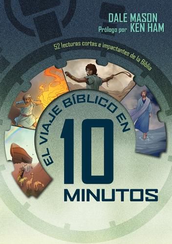 Cover image for 10 Minute Bible Journey (Spanish): The Big Picture of Scripture in 52 Quick Reads