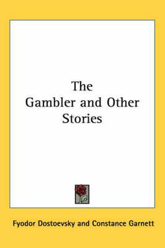 Cover image for The Gambler and Other Stories