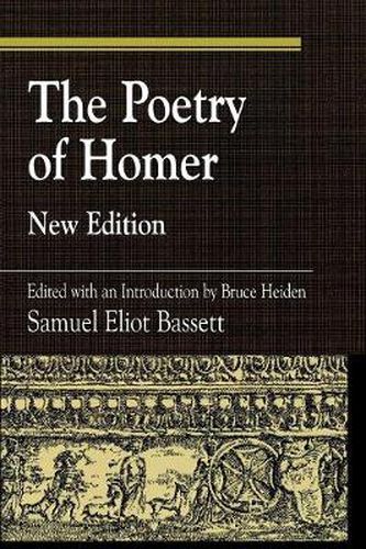 Cover image for The Poetry of Homer: Edited with an Introduction by Bruce Heiden