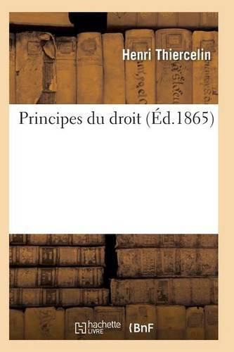 Cover image for Principes Du Droit 2e Ed