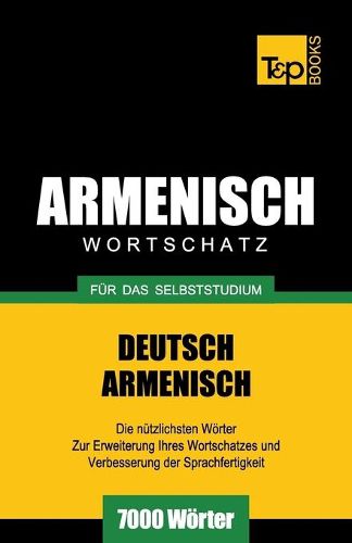 Cover image for Armenischer Wortschatz fur das Selbststudium - 7000 Woerter