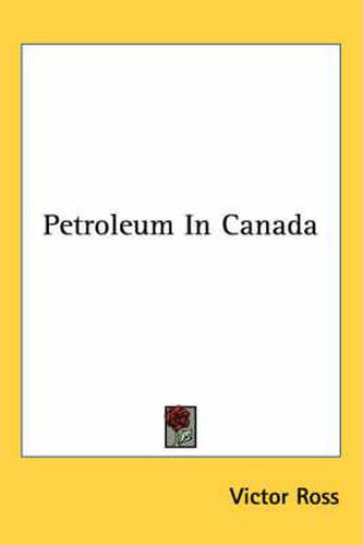 Cover image for Petroleum in Canada