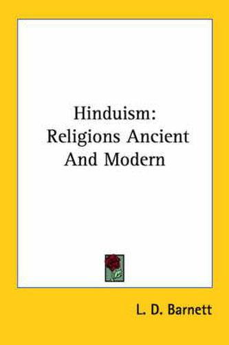 Cover image for Hinduism: Religions Ancient and Modern