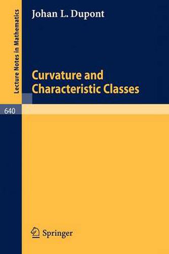 Cover image for Curvature and Characteristic Classes