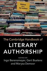 Cover image for The Cambridge Handbook of Literary Authorship