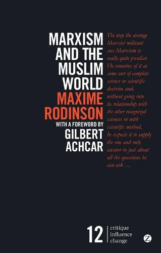 Cover image for Marxism and the Muslim World