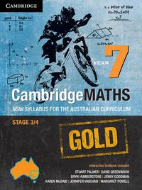 Cover image for Cambridge Mathematics GOLD NSW Syllabus for the Australian Curriculum Year 7