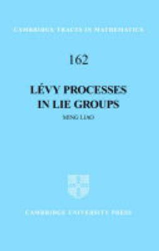 Cover image for Levy Processes in Lie Groups