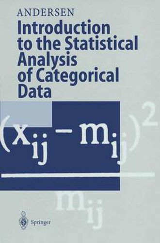 Cover image for Introduction to the Statistical Analysis of Categorical Data