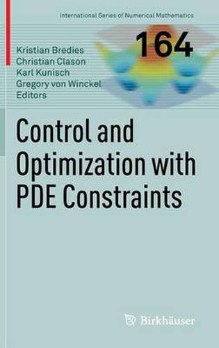 Cover image for Control and Optimization with PDE Constraints