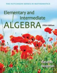 Cover image for Elementary and Intermediate Algebra with Aleks 52 Week Access Card