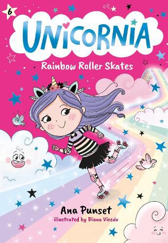 Cover image for Unicornia: Rainbow Roller Skates
