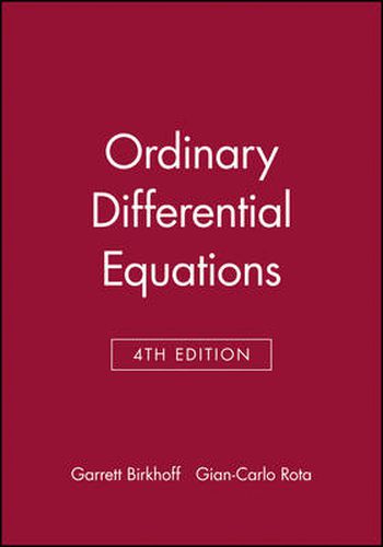 Cover image for Ordinary Differential Equations