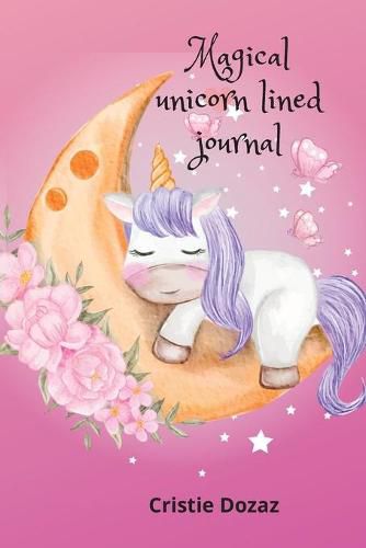 Cover image for Magical unicorn lined journal
