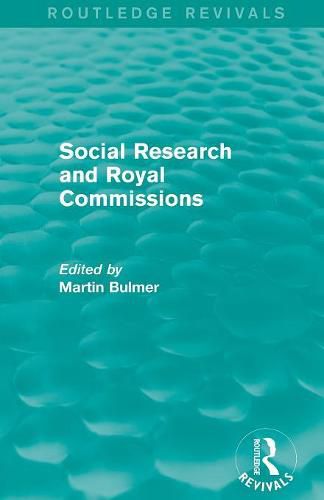 Cover image for Social Research and Royal Commissions