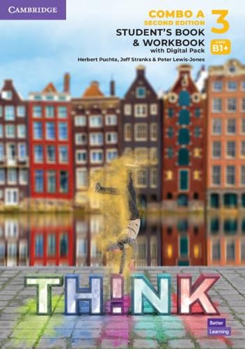 Cover image for Think Level 3 Student's Book and Workbook with Digital Pack Combo A British English