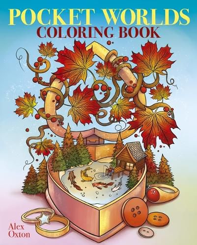 Cover image for Pocket Worlds Coloring Book