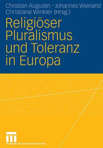 Cover image for Religioeser Pluralismus und Toleranz in Europa