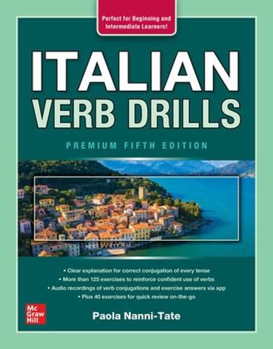 Cover image for Italian Verb Drills, Premium Fifth Edition