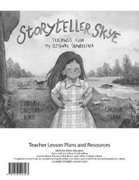 Cover image for Storyteller Skye Teacher Lesson Plan