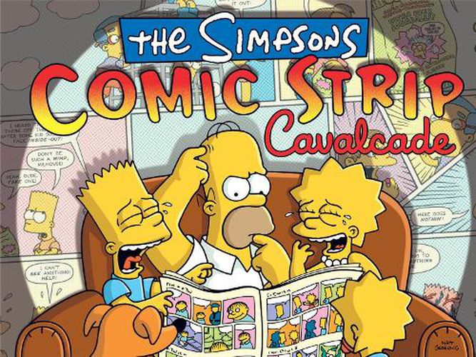 Cover image for The Simpsons Comic Strip Cavalcade