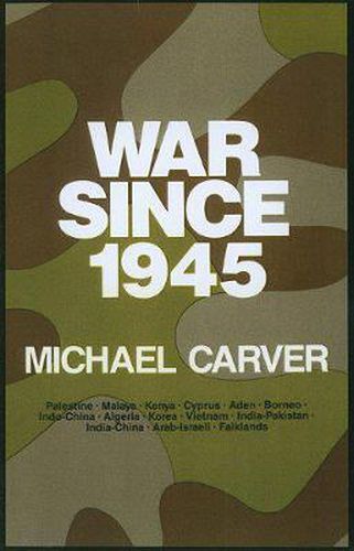 Cover image for War Since 1945