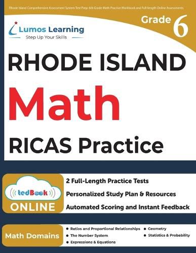 Cover image for Rhode Island Comprehensive Assessment System Test Prep