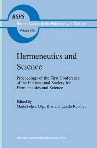 Cover image for Hermeneutics and Science