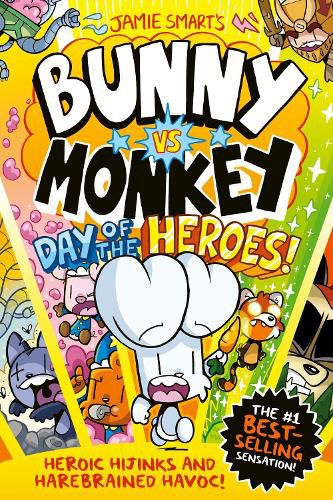 Cover image for Bunny vs Monkey 12: Day of the Heroes! 