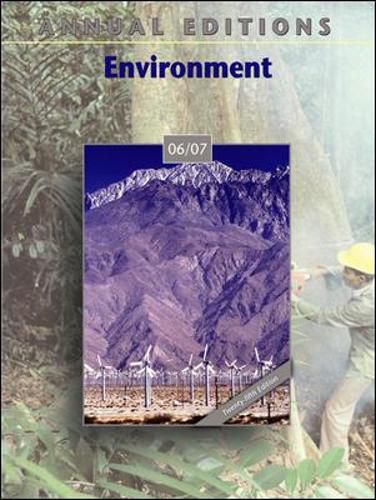 Cover image for Annual Editions: Environment 06/07