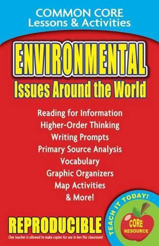 Cover image for Environmental Issues Around the World - Common Core Lessons & Activities