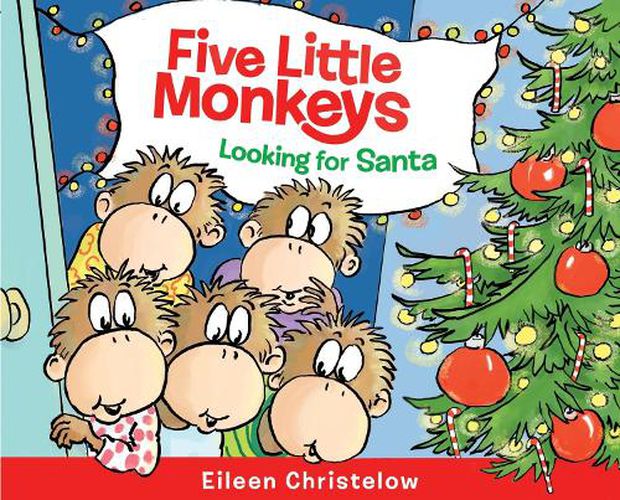 Cover image for Five Little Monkeys Looking for Santa