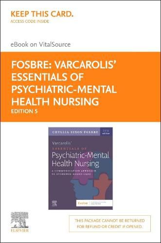 Cover image for Varcarolis' Essentials of Psychiatric Mental Health Nursing - Elsevier eBook on Vitalsource (Retail Access Card)