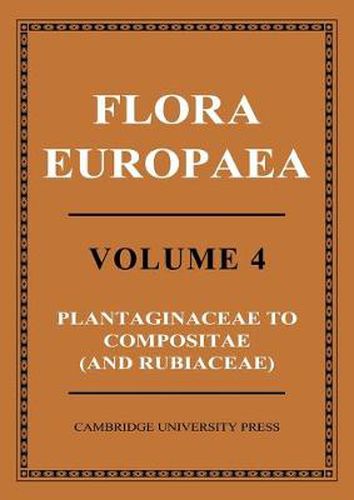 Cover image for Flora Europaea