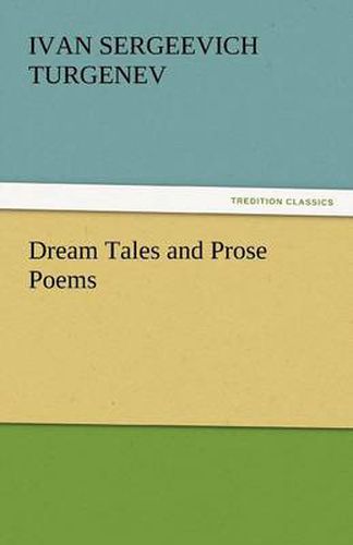 Cover image for Dream Tales and Prose Poems